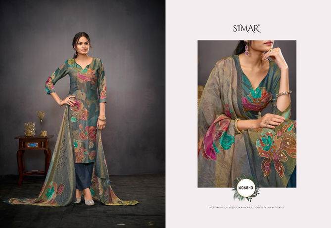 Inayat By Glossy Silk Tissue Printed Suits Wholesale Price In Surat